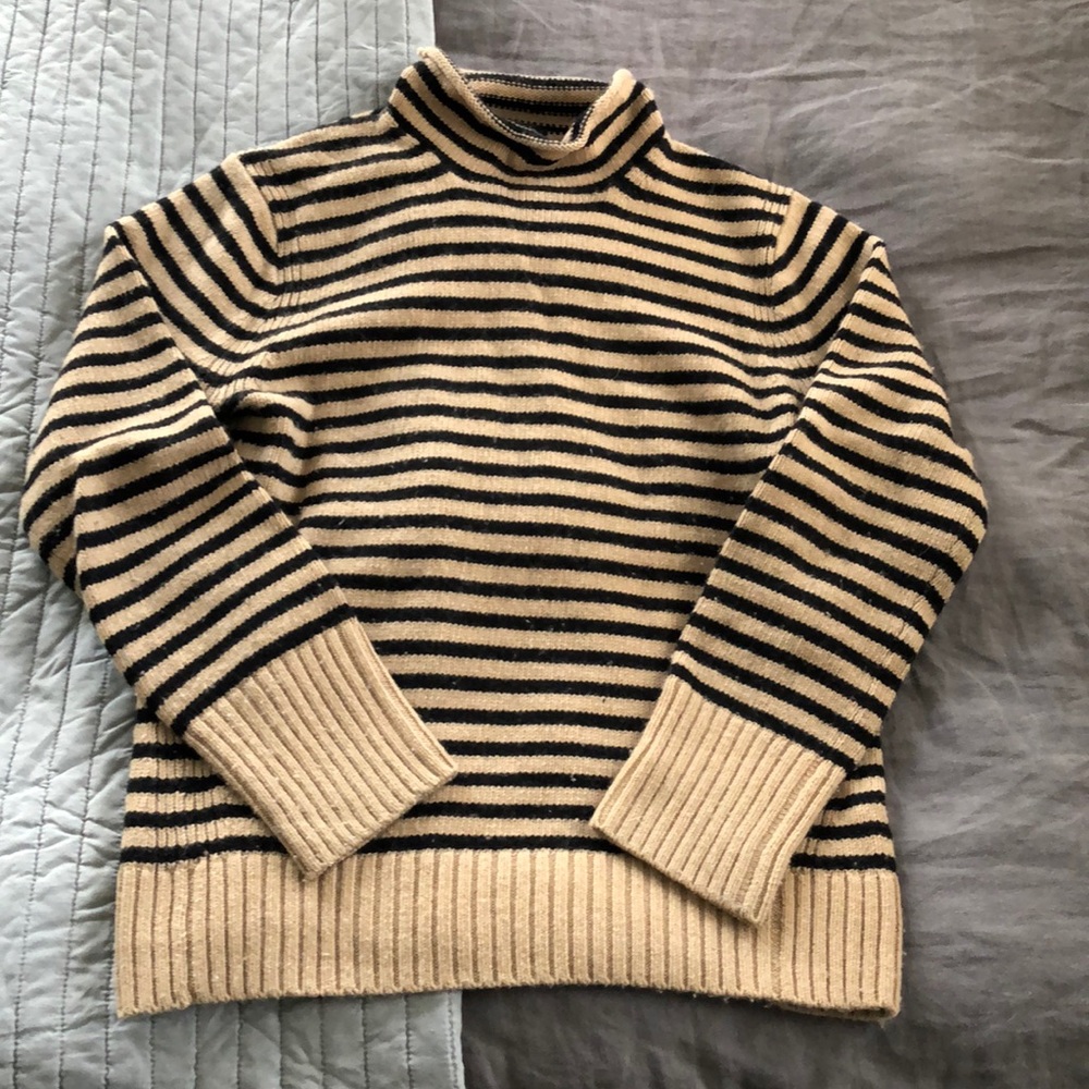 J. Crew rolled collar sweater!